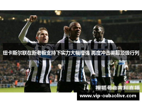 纽卡斯尔联在新老板支持下实力大幅增强 再度冲击英超顶级行列