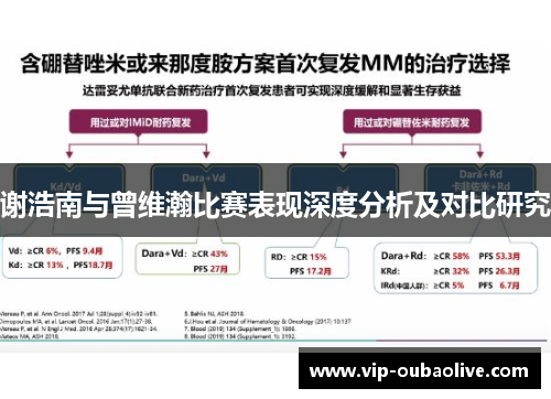 谢浩南与曾维瀚比赛表现深度分析及对比研究